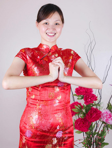 耶的手势图片