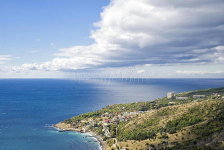 秋季黑海海岸