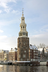 荷兰阿姆斯特丹水塔图片