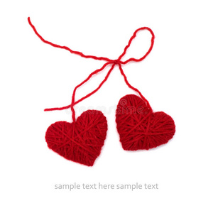 针织心形照片