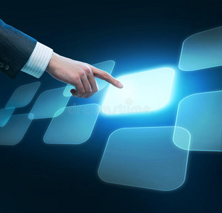 手指点击触摸屏图片-手指点击触摸屏素材-手指点击触摸屏插画-摄图新