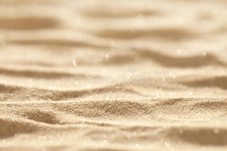 沙滩闪光沙
