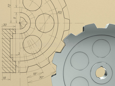 草案齿轮图片