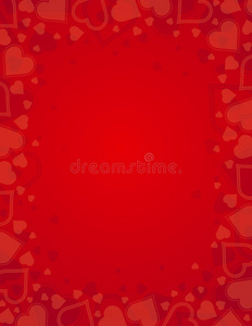 红底心形框照片