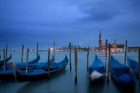 夜晚的威尼斯图片