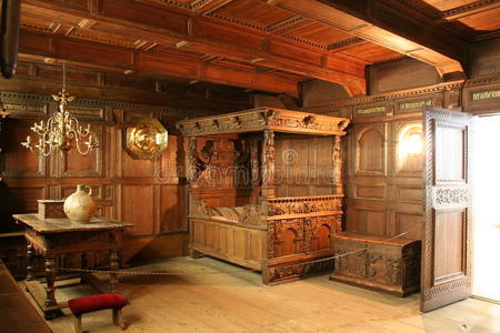 丹麦妮娜丹麦哥本哈根罗森堡城堡内部照片