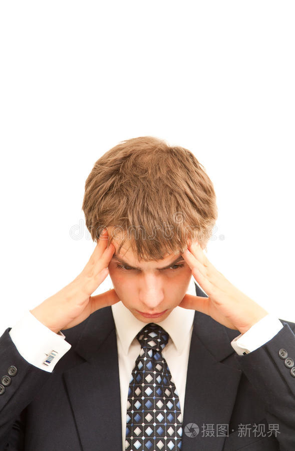 年轻的商人有麻烦了