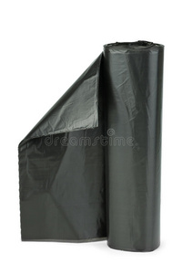 一卷黑色塑料垃圾袋