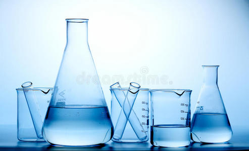 实验室烧瓶/瓶照片