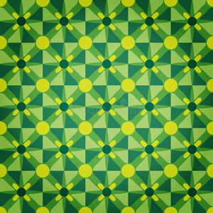 绿色镶嵌星型