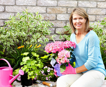 园艺的女士图片