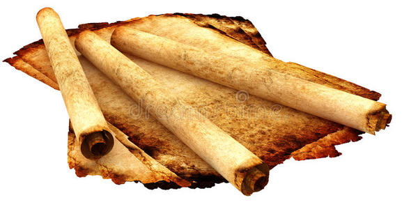 古纸羊皮纸照片