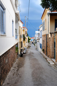 典型的希腊街道