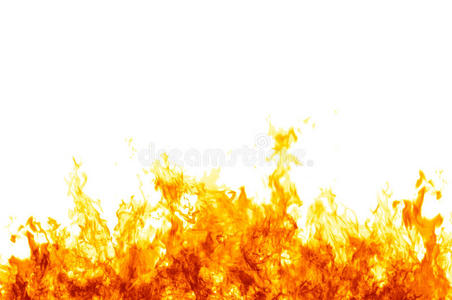 地狱使者白色的火焰照片