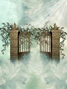 天堂之门图片-天堂之门素材-天堂之门插画-摄图新视界