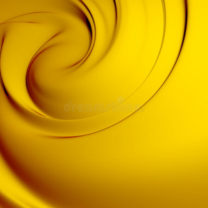 抽象黄色漩涡