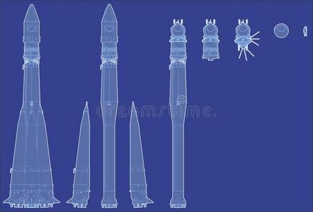 1 号的驾驶舱航天器空间,莫斯科,俄罗斯的征服者的纪念碑宇宙火箭联盟