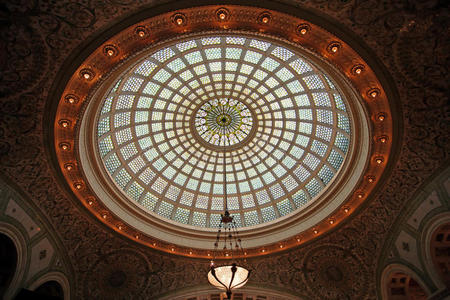 圆顶的天花板图片