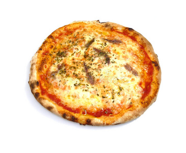 意大利凤尾鱼披萨
