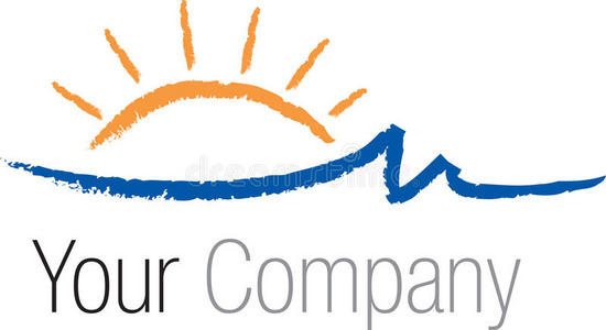 戴眼镜的太阳标志图片