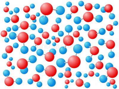 水分子背景图片