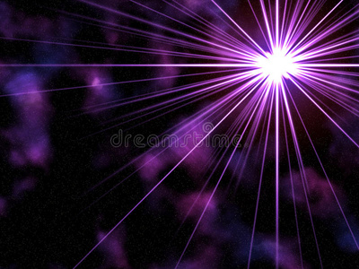 紫罗兰星爆发