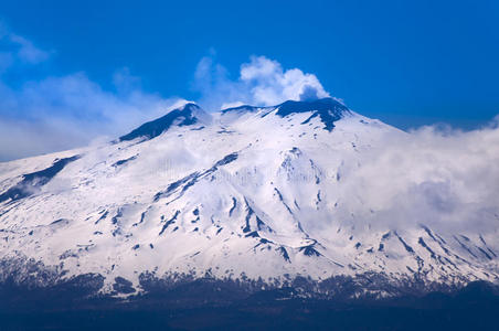 埃特纳火山图片