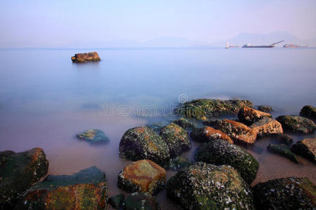 香港沿海的海石