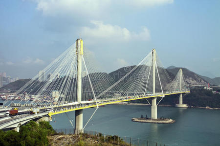 香港汀九大桥图片