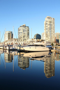 温哥华倒影，false creek