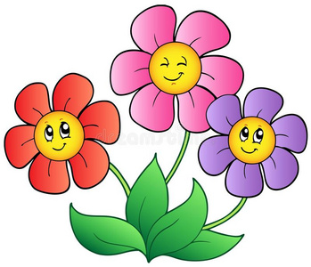 花卡通图片 花卡通素材 花卡通插画 摄图新视界