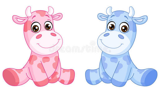 婴儿的小牛图片