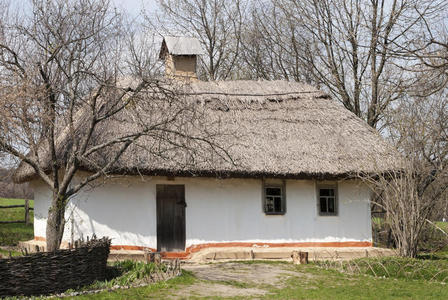 乌克兰农村无人居住房屋