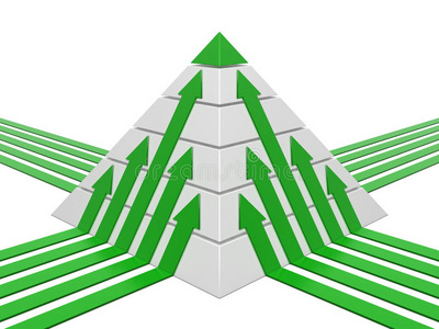 四步棱锥图图片