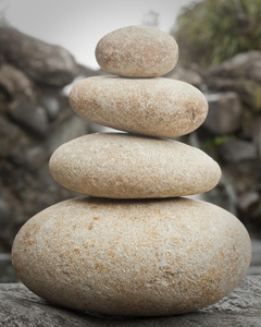 平衡岩堆