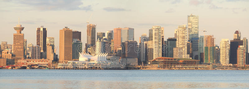 温哥华城市全景图片