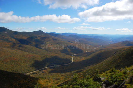 穿越佛朗哥缺口的公路，白山