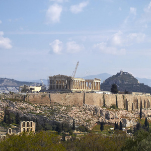 雅典卫城与雅典城市景观