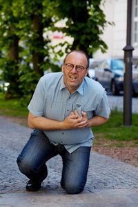 头晕或心脏病发作照片