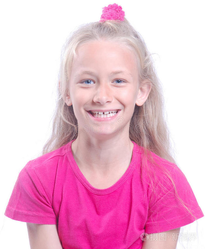 健康牙齿儿童微笑