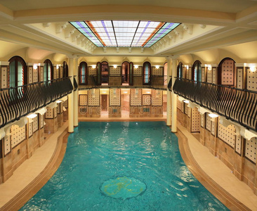 布达佩斯的游泳池