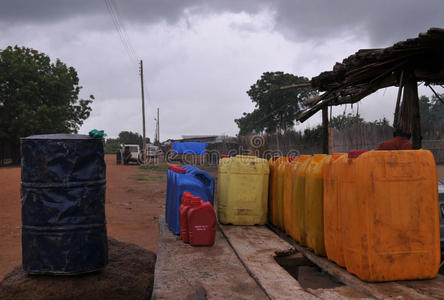 非洲加油站照片