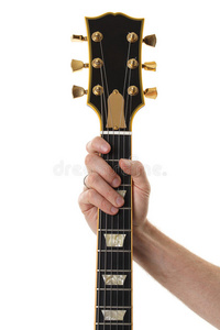 手拿低音吉他颈图片
