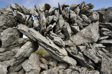 伯伦 爱尔兰 路面 石灰石 艾尔 重的 风景 山谷 岩石