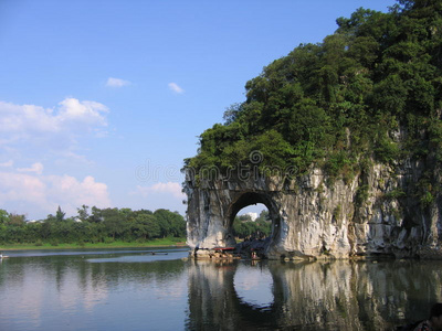 象鼻山图片