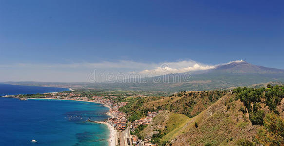 埃特纳火山灰图片