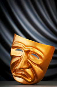 面具-戏剧概念照片