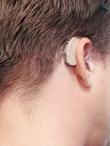 聋人助听器。