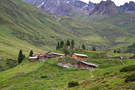 意大利南蒂罗尔的小山村