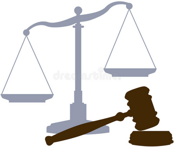 审判国徽竖版天平槌法律审判法庭系统符号照片